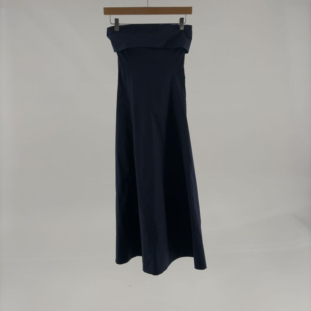 Goop The Delilah Strapless Dress Navy